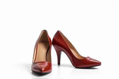Portfolio image: High-key product photo of a pair of fashionable shoes.